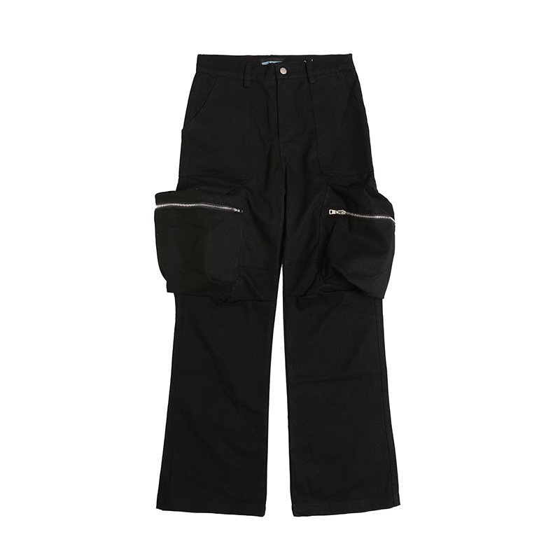 Title 8, Casual Straight Pants voor Heren en Dames Mode ...