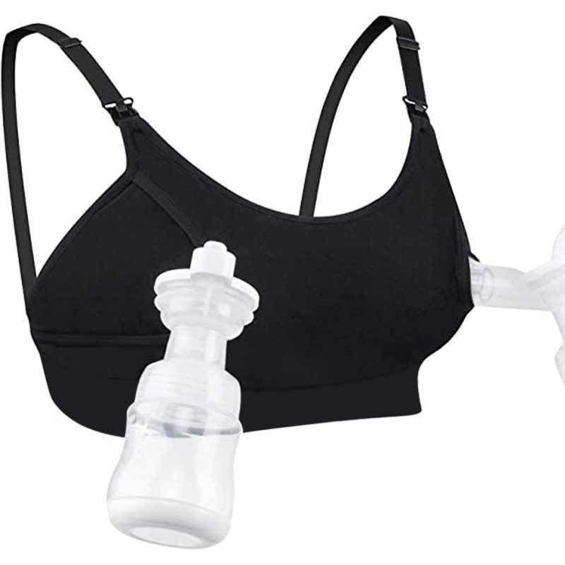 Title 5, Hands-free Adjustable Breast Pumping Bra Withou...