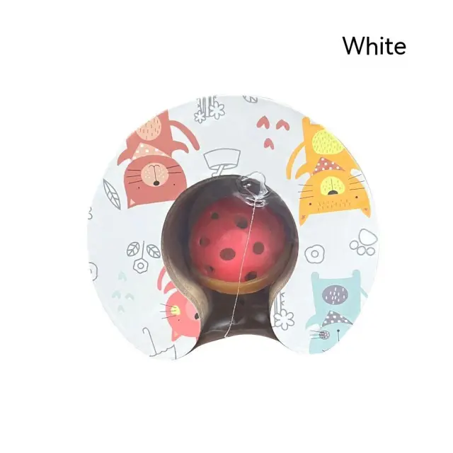 Magnetic Organ Changeable Corrugated Paper Cat Scratch Board White - Shop at LoveMi