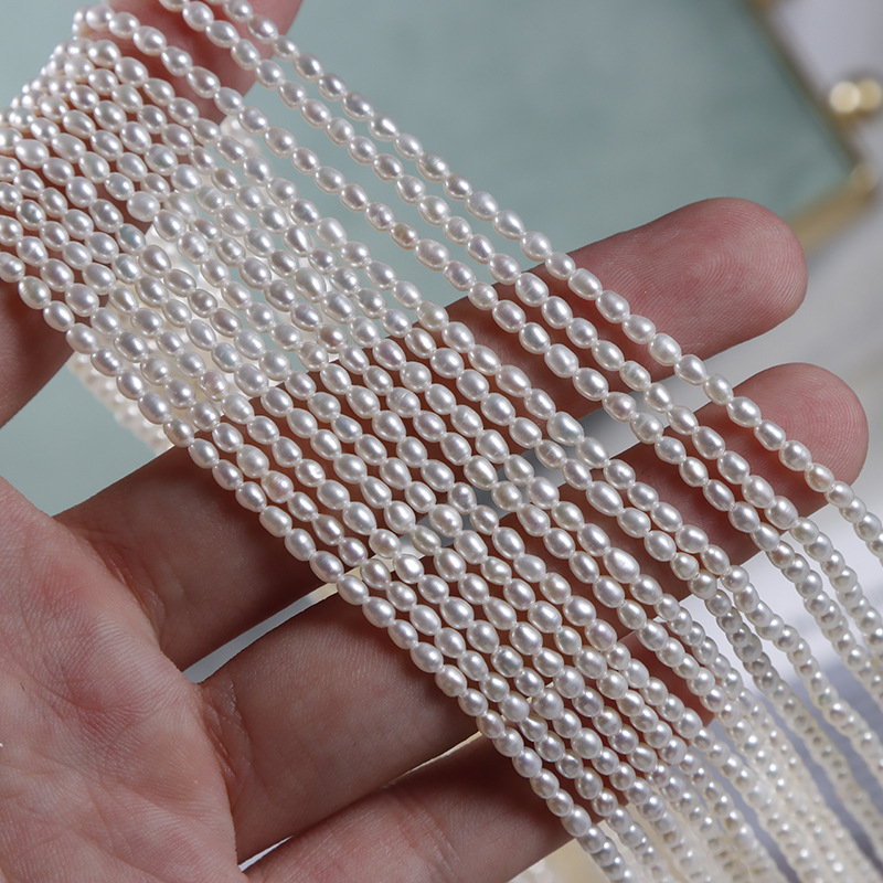 Natural Freshwater Pearl Fine Chain Jewelry Material — foto 2