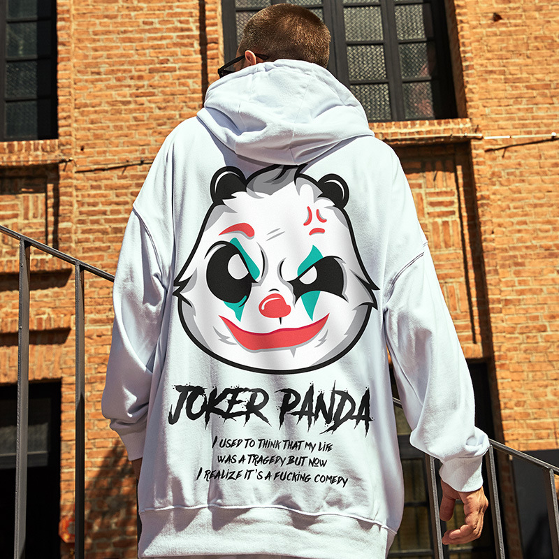 Men's Fashion Casual Print Hooded Sweatshirt