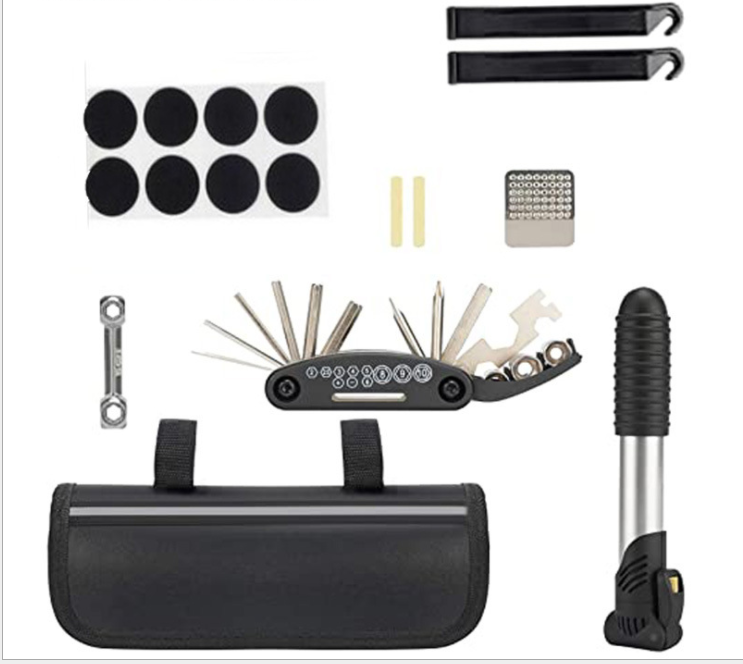 Routine tire repair kit