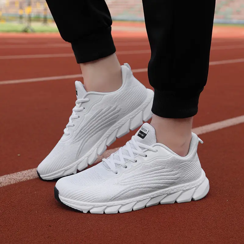 Men's And Women's Flying Woven Breathable Running