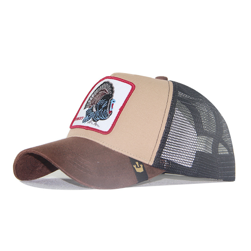 Retro Cartoon Men's Cotton Mesh Hat