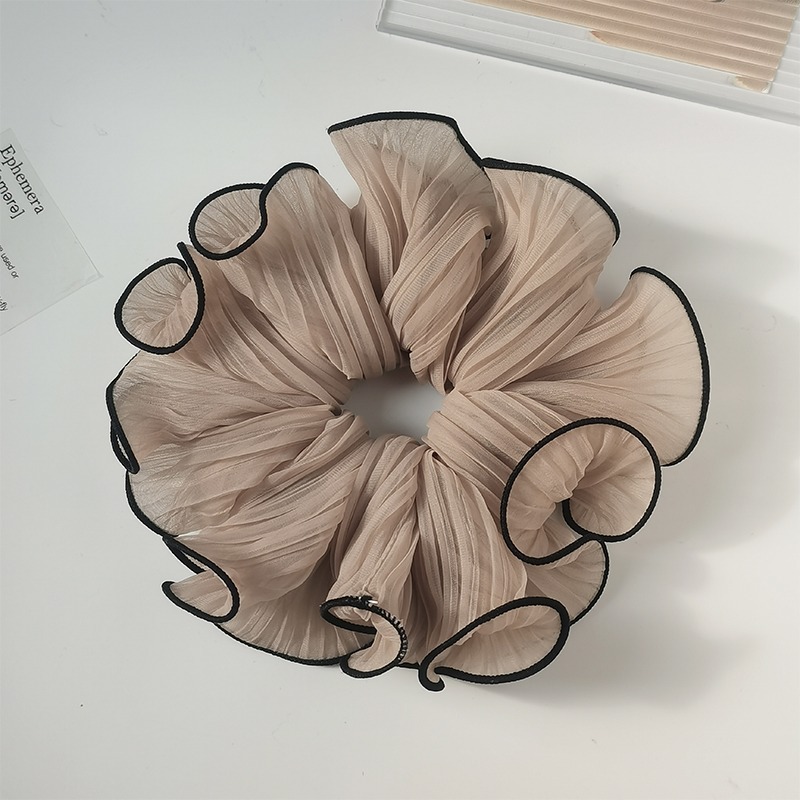 Title 6, Elegant Headband Female Bun Pleated Large Intes...