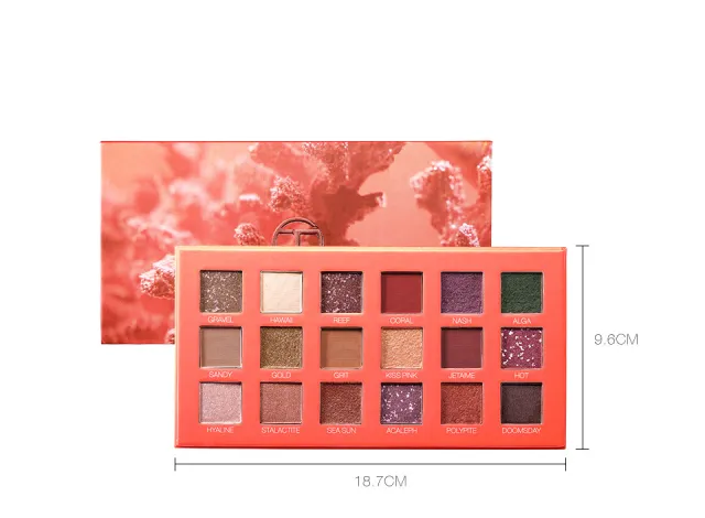Small cap Milk Tea Color Portable 18 color Matte Eyeshadow Palette 18Color Eye Shadow - Shop at LoveMi