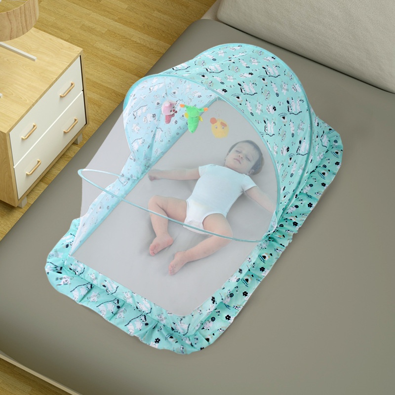 Title 2, Baby Mosquito Net Cover Foldable Baby Full Cover