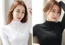 Black White