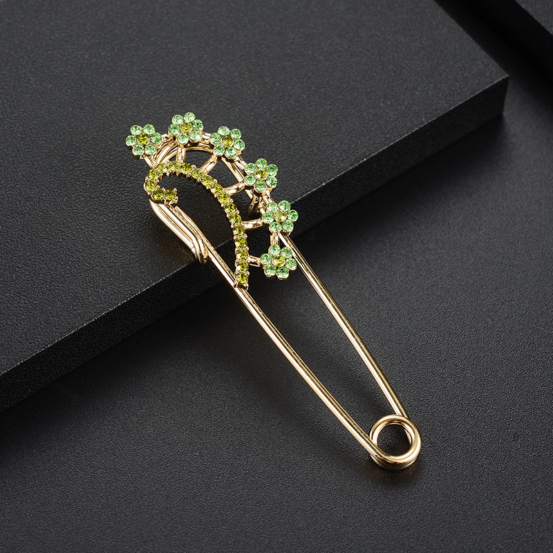 Gold-Tone Flower Brooch, picture 2 of 3