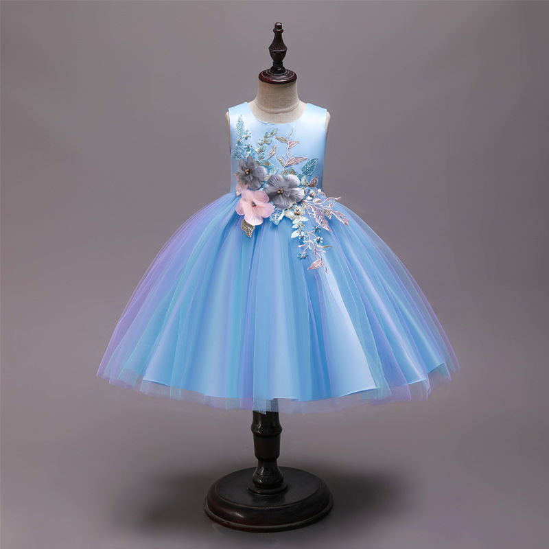 Little Girl Princess Skirt Puffy Gauze Dress