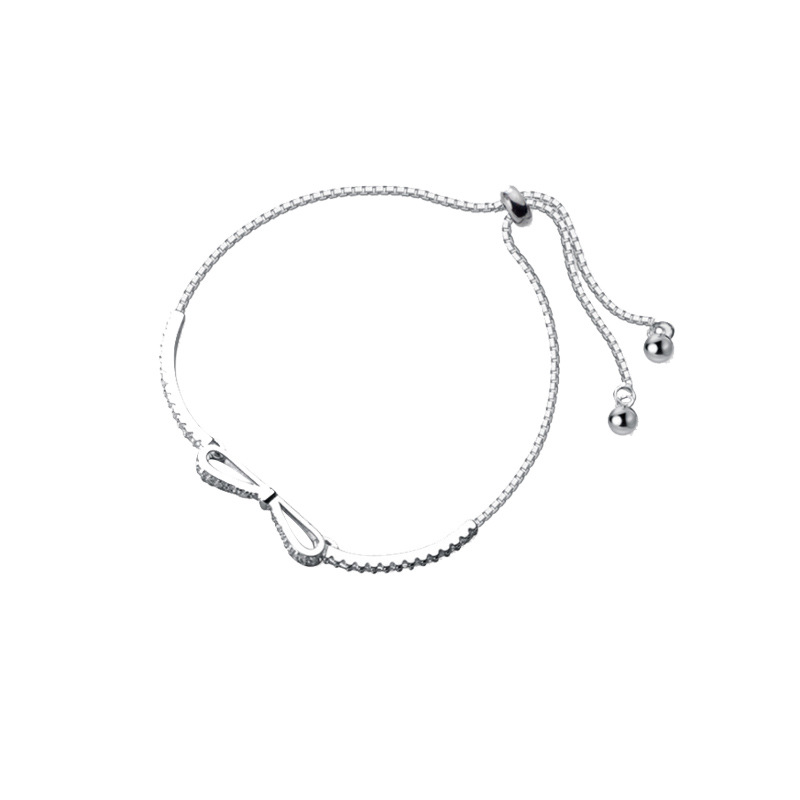 Minimalist Bow Pull Bracelet Women's Bracelet