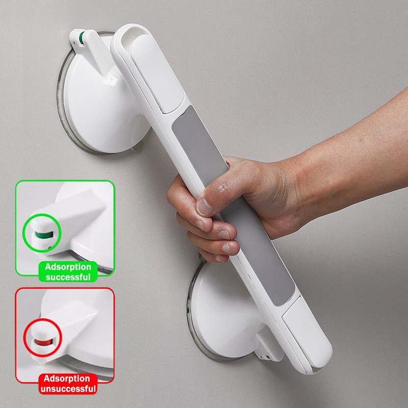 Suction Grab Rail Bar Safe Handle Handrail Disability Bath Shower Safety Support