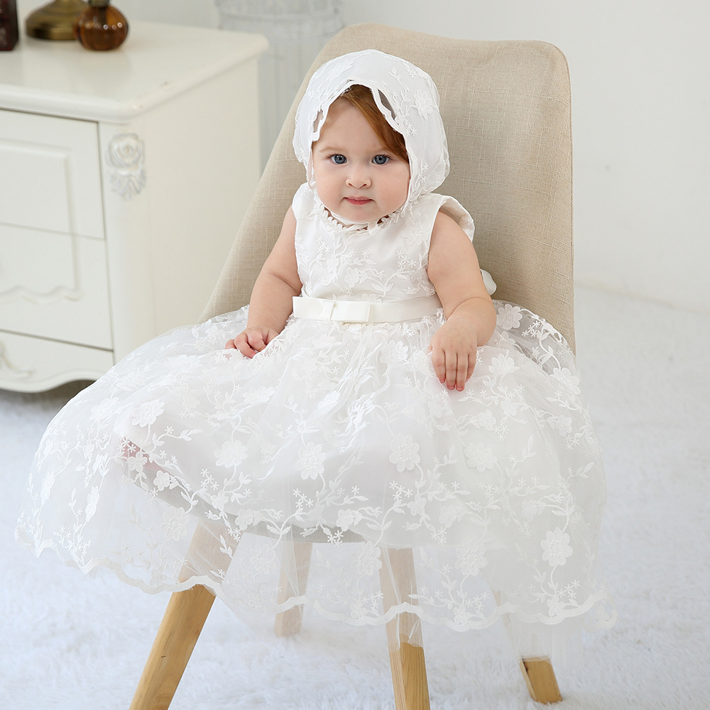 Lace Dress and Hat