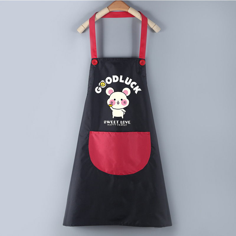 Title 6, Waterproof PVC Waistband Cartoon Apron Cleaning...