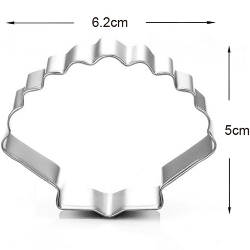 Title 3, Shell Baking Fondant Biscuit Mould Mousse Ring ...