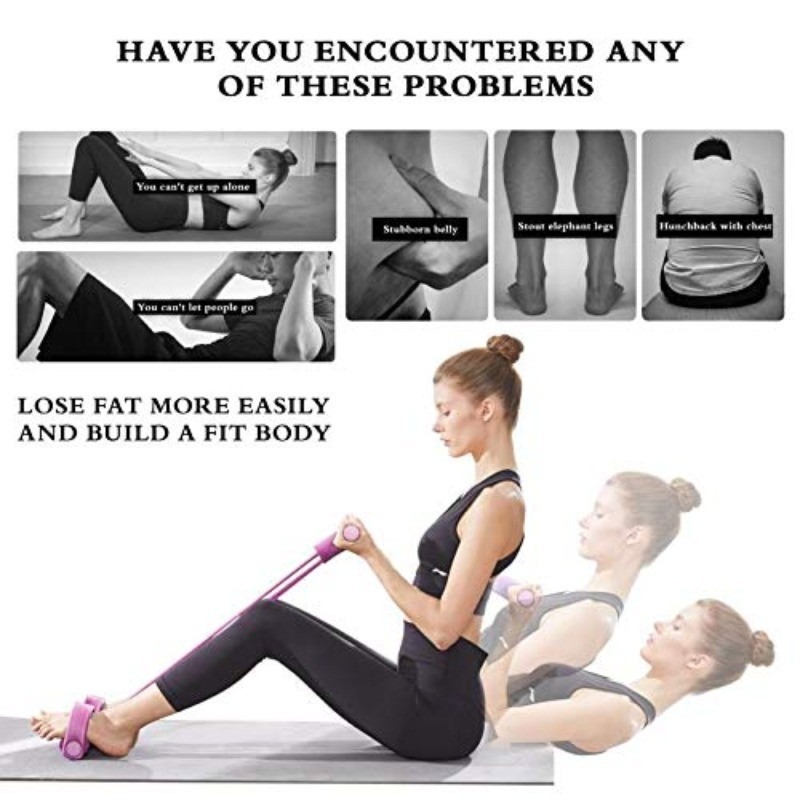 Blue--Foot Press Resistance Band — image 10