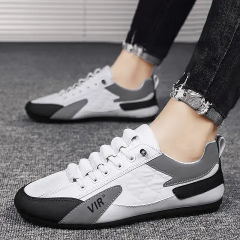 Men Sneakers Strapless Running Shoes Fashion Outdoor Walking Flat