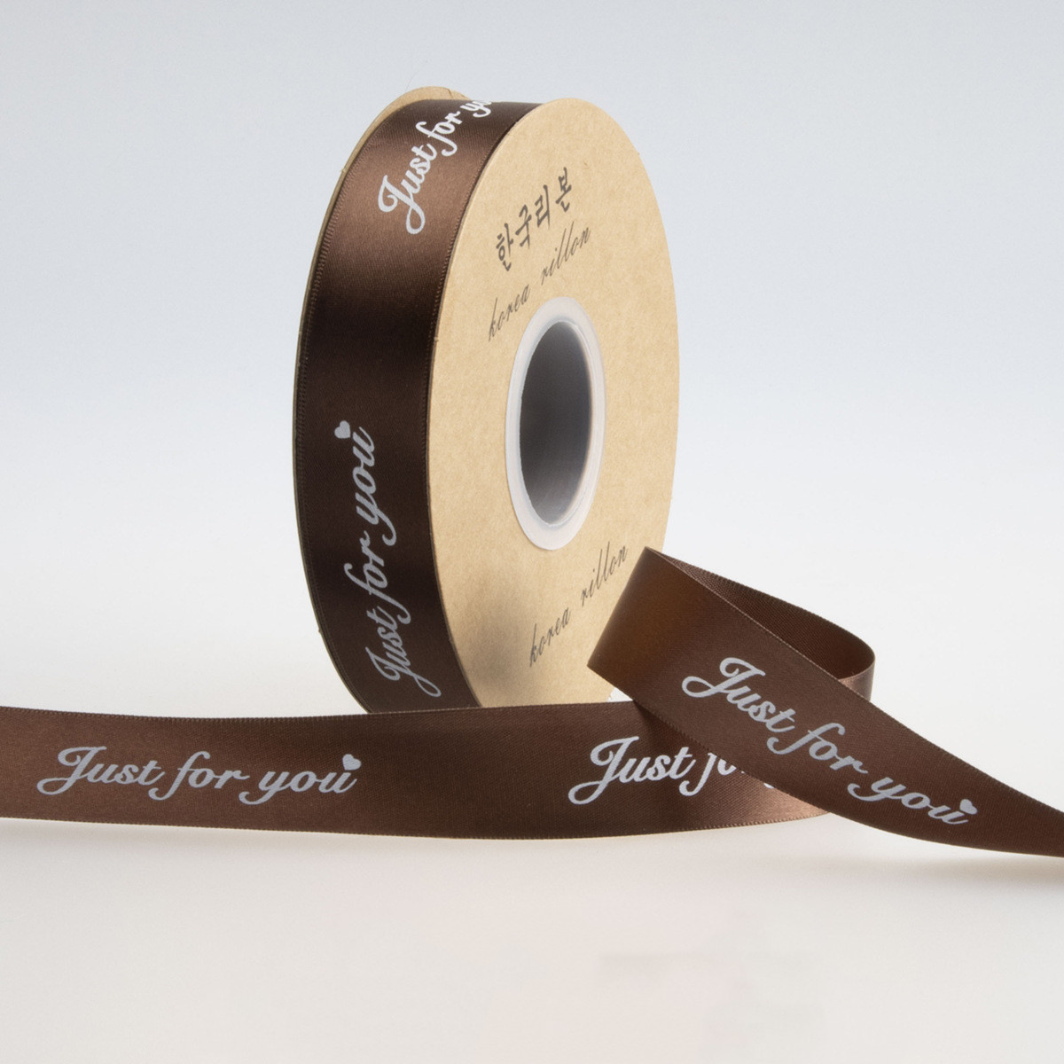 Flower Bouquet Ribbon Printed English Letter Ribbon