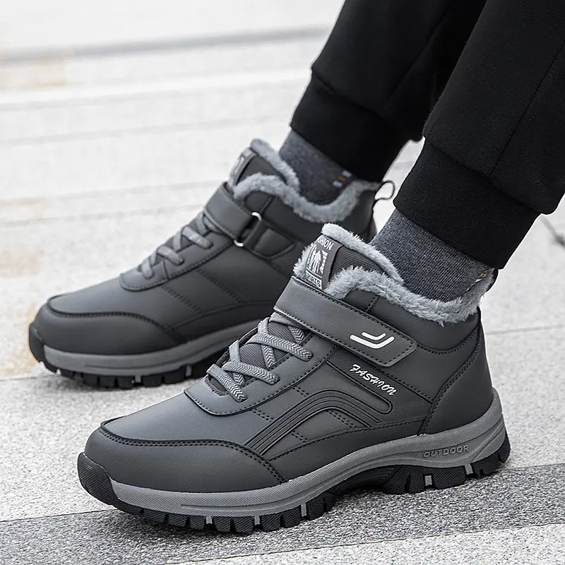 Women's High Top Fleece Warm Non-slip Waterproof