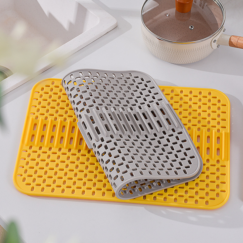 Title 5, Kitchen Silicone Drain Mat Sink Protection Agai...