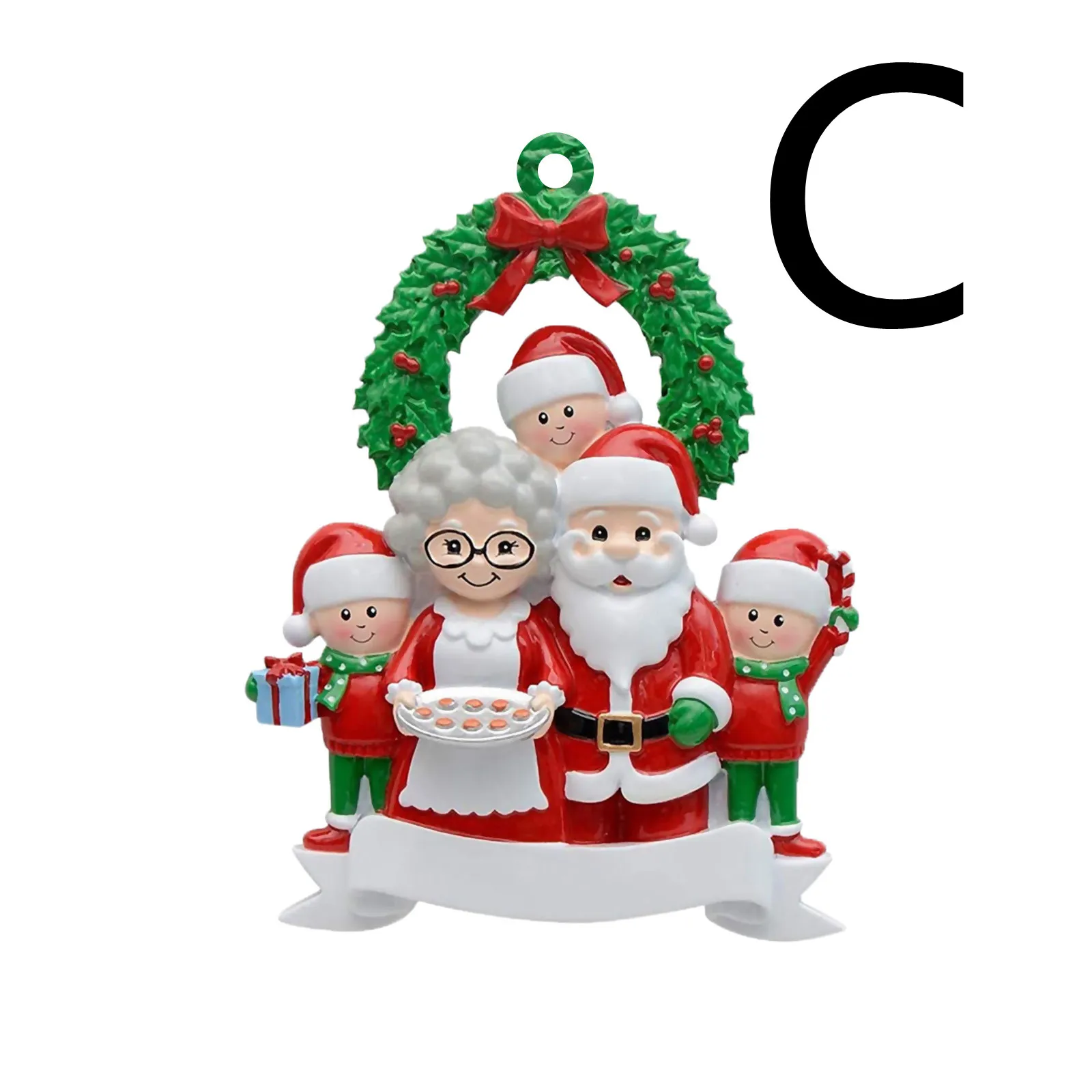 Christmas Wooden Pendant Decorations – image 4