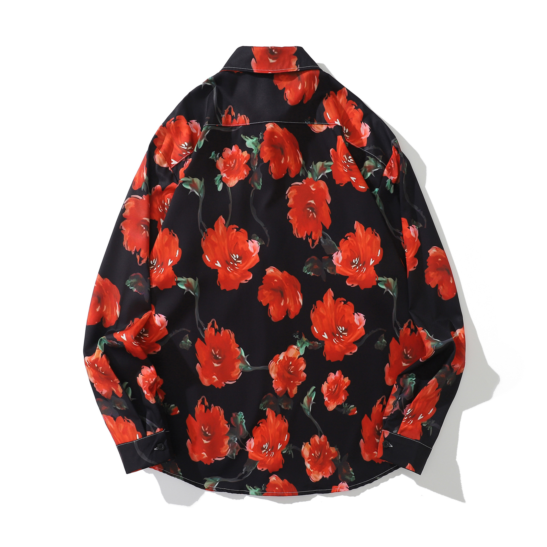 Title 1, Losvallend herenshirt met bloemenprint in Hong ...