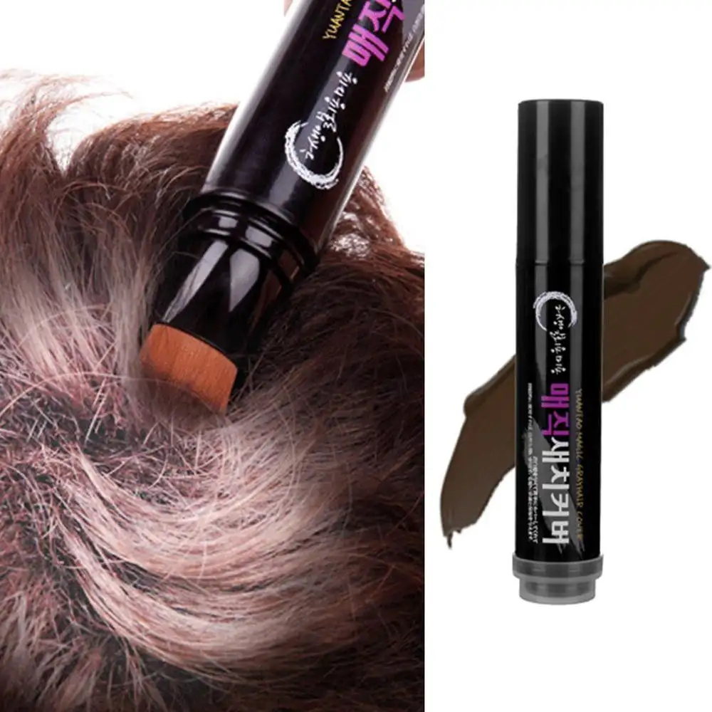 Temporary Hair Color Brush And Comb DIY