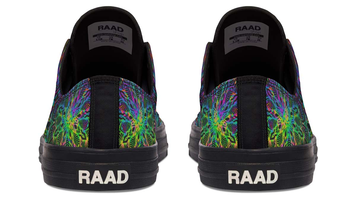 Fashion Print Couple Low-Top Canvas Shoes