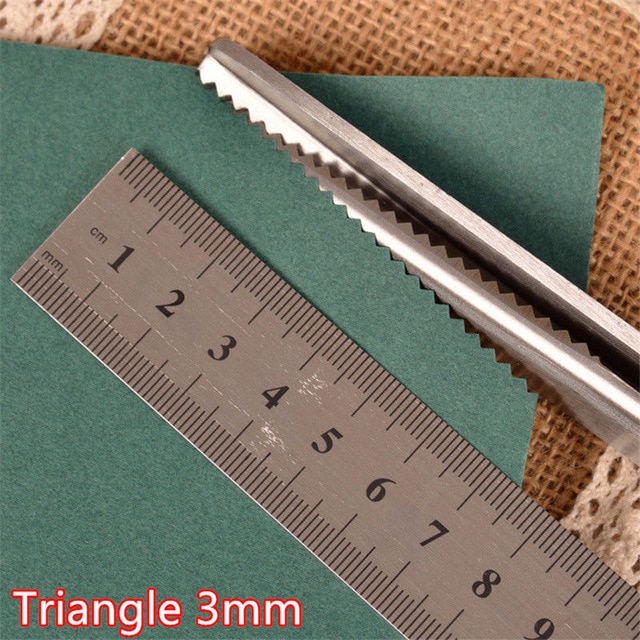 Triangular teeth 3mm