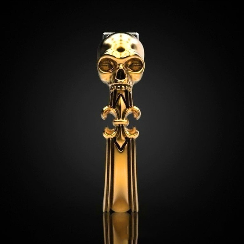 Foreign Trade Personality Men Punk Punk Domineering Golden
