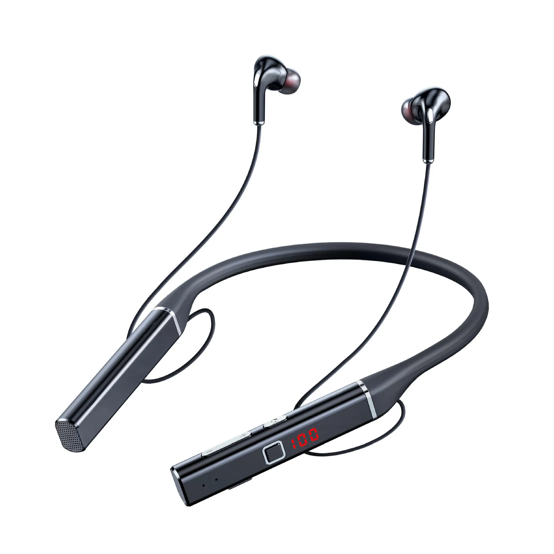 Long Life Neck Bluetooth Headset Stereo Noise Reduction