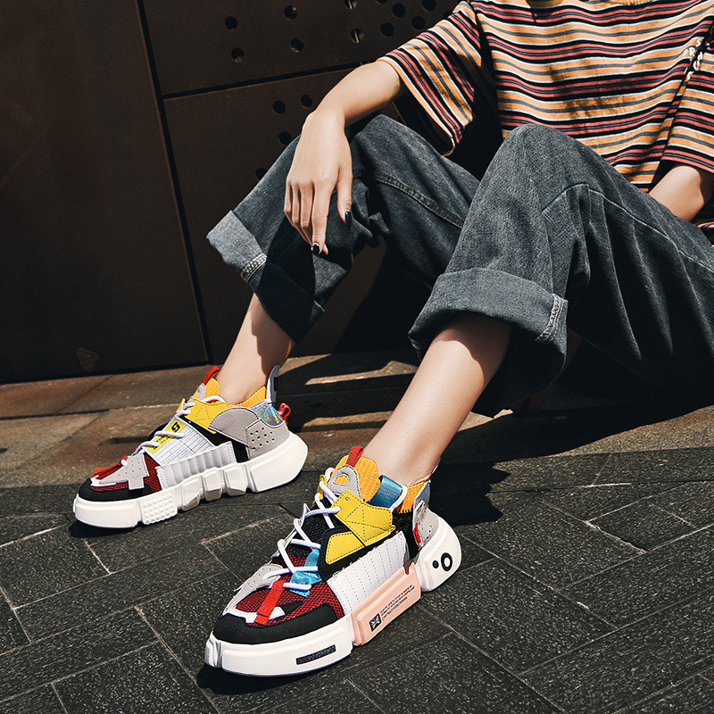 Title 7, Color block casual shoes