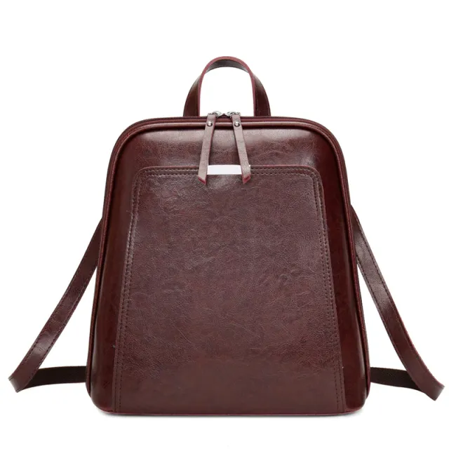 Large Travel Backpack Korean Style Large Capacity Backpack Women Brown - Shop at LoveMi