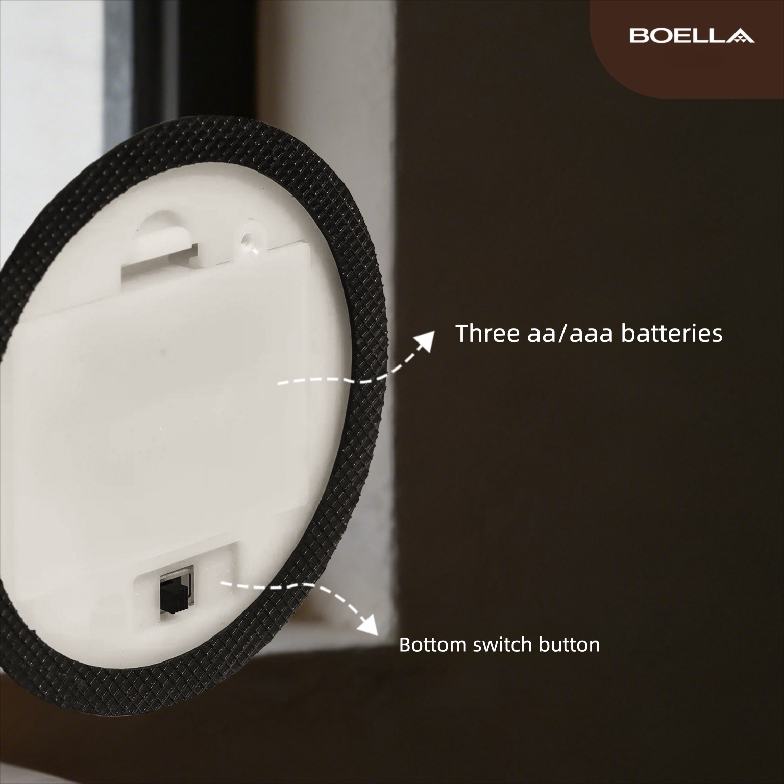 Portable Battery-Powered Spanish Marble Lamp