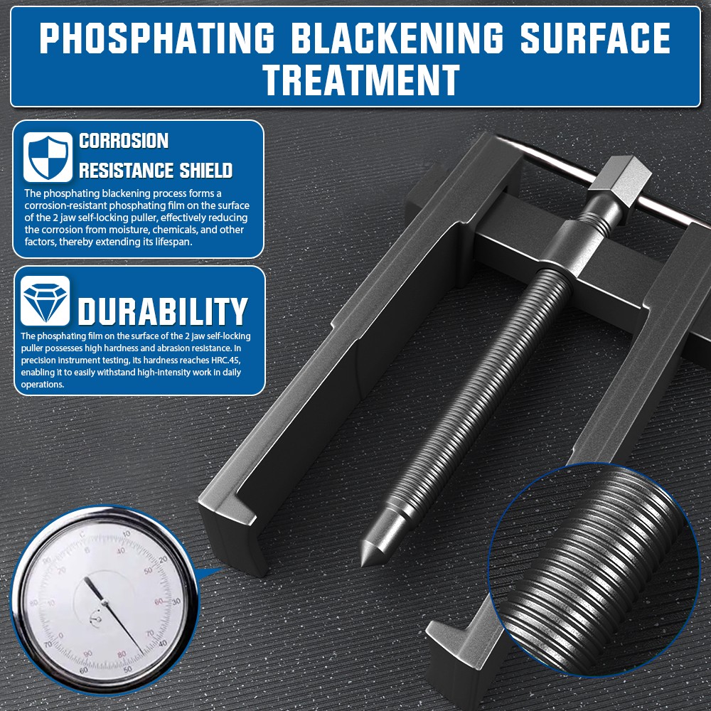 2 Jaw Gear Puller Extractor Bearing Hand Removal Tool 20-85mm — image 5