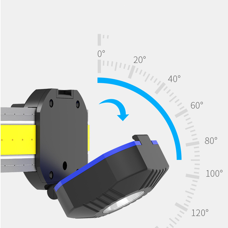 Title 4, USB wiederaufladbarer COB-Scheinwerfer mit hell...