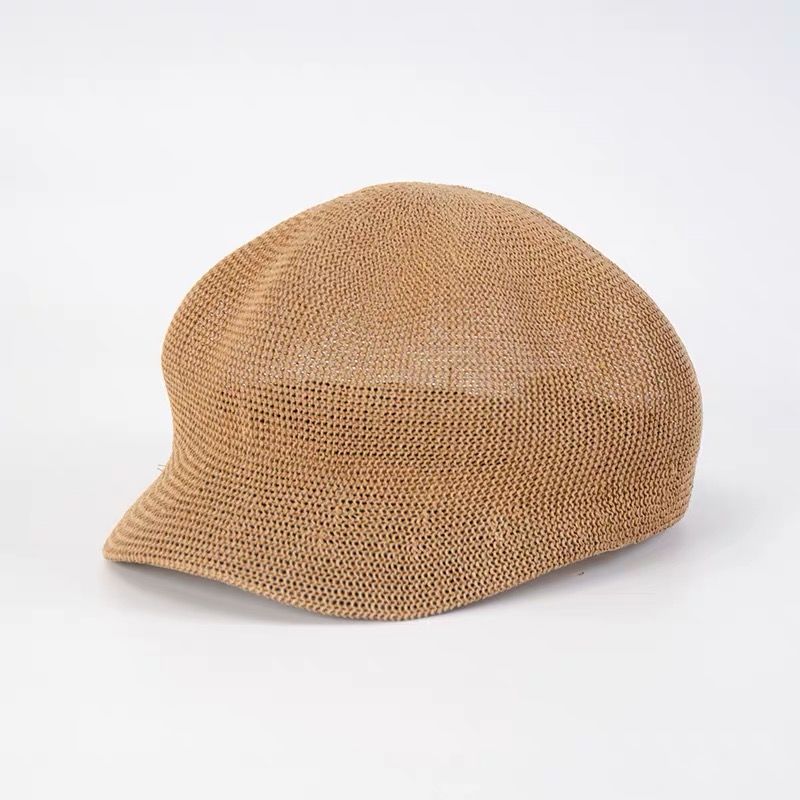 Title 6, Solid Color Travel All-match Octagonal Hat