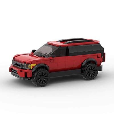 MOC-105009 Car Model Ford Explorer Puzzle Assembled Building Blocks - Image 7