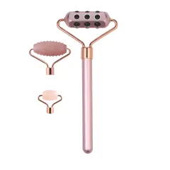 Seven-in-one Magnetic Head Changer Three Piece Facial Massage Set - M18Cx3 - View 1