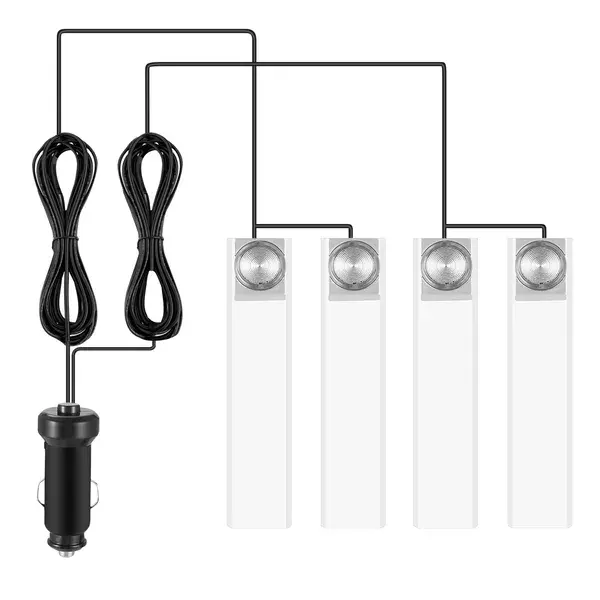 Car Interior LED Atmosphere Light Charge