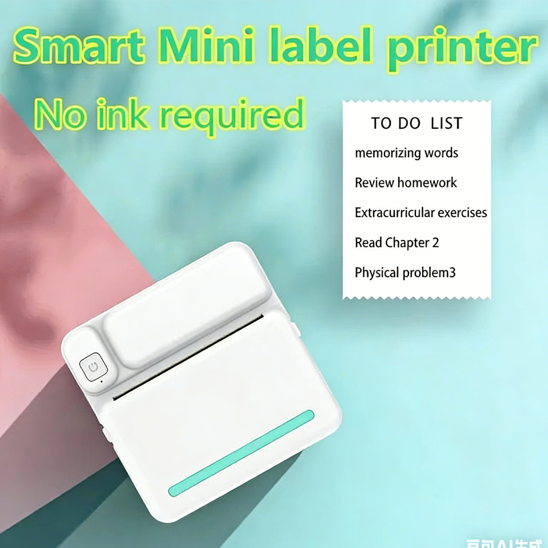 Mini Thermal Printer Pocket Bluetooth Mobile Phone Photos Label Printing Machine — image 6