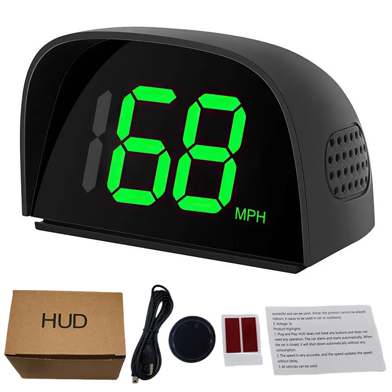 Car Speedometer Digital GPS Speed O MPH HUD Head Up Display — image 9