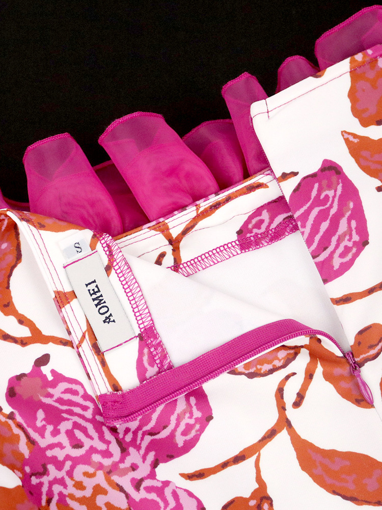 Plus Size Printed Party Dress, picture 7 of 7