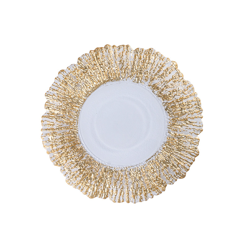 Title 3, European Style Glass Disc Creative Coral Fruit,...