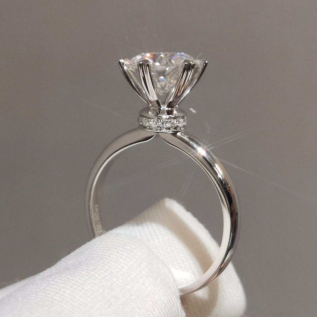 Cold Wind Niche Design Simple Sugar Sterling Silver Ring