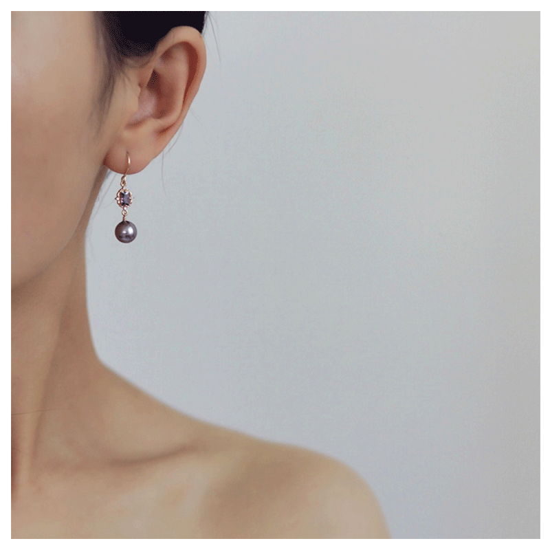 Colorful Autumn New Products Dream Amethyst Earrings