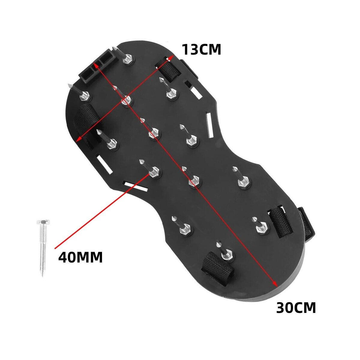 Nail Spiked Shoes 40 MM Studded Soles Spikes Self Flooring Screed Resin Tiling — image 8