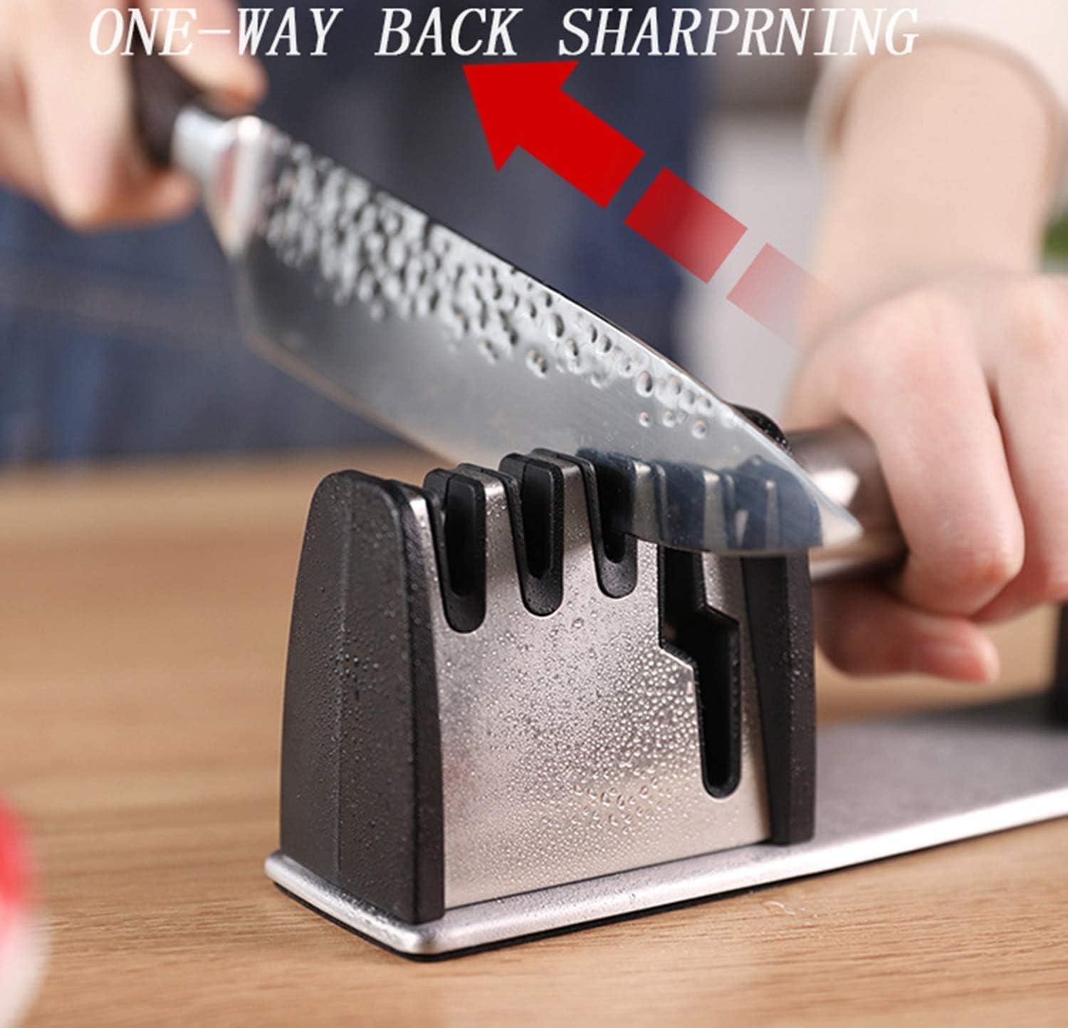 1pcs 4-in-1 Kitchen Blade And Scissor Sharpening Tool_voghion.com