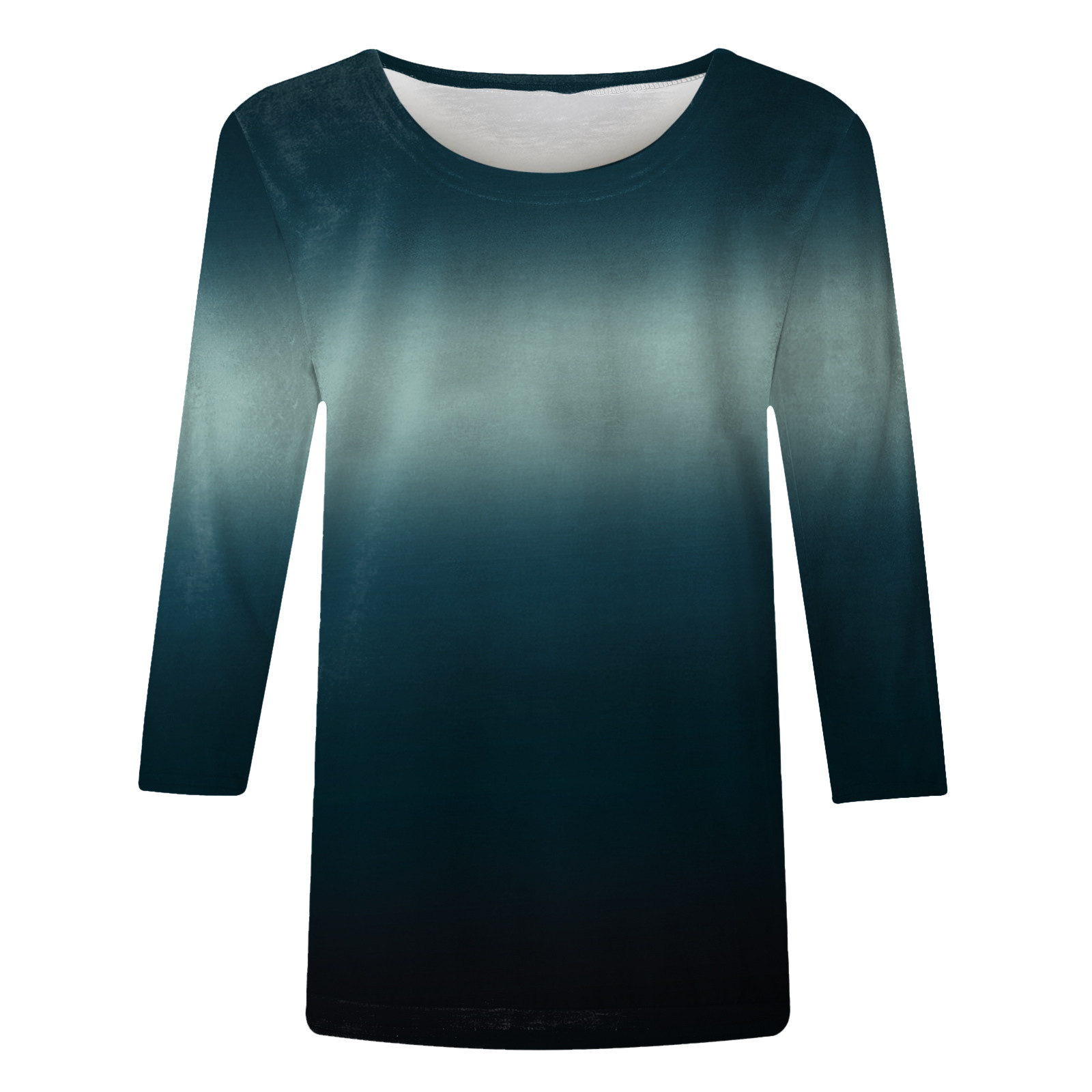 Women's Printed Crew Neck Top