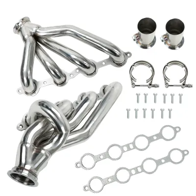 Exhaust Header For LS Swap S10 LS1 LS2 LS3 LS6 Bel Air Camaro Nova Ban The Sale Of Amazon